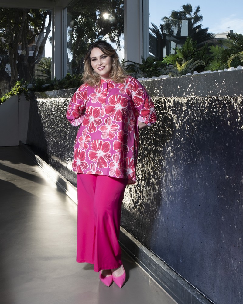 PANTALONE PALAZZO ELASTICO