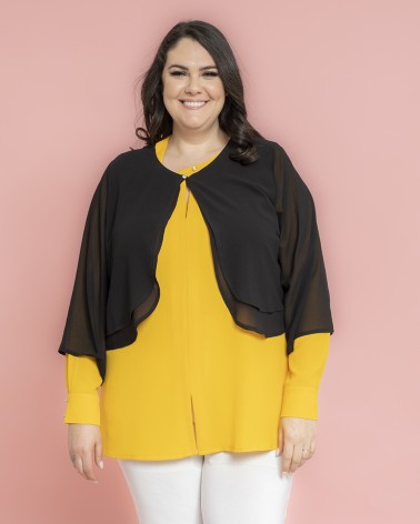 BOLERINO CORTO GEORGETTE