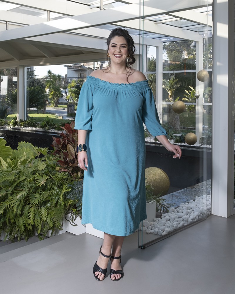 VESTITO SCOLLO SHIFFER