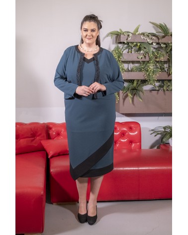 COMPLETO TUBINO CON BOLERO