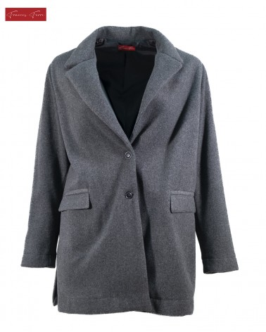 FRANCES FERRI: CAPPOTTINO 7/8 MELANGE