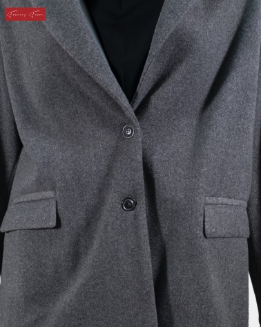 FRANCES FERRI: CAPPOTTINO 7/8 MELANGE