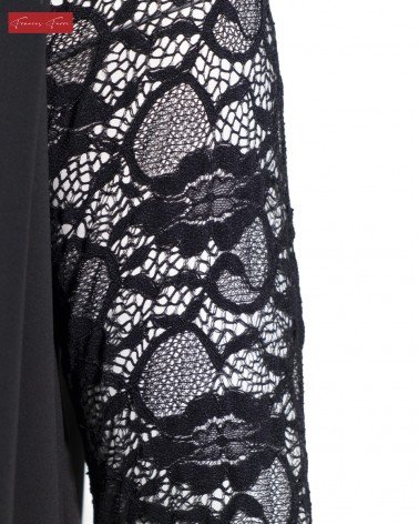 FRANCES FERRI: VESTITO MANICHE PIZZO