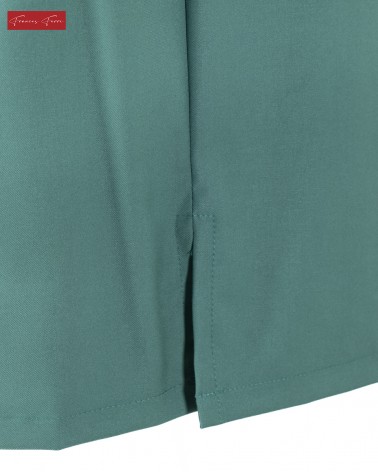 FRANCES FERRI: GONNA MINI SVASATA CON JABOT