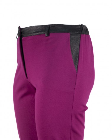 PANTALONE CINTA PELLE