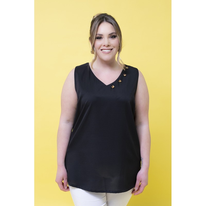 CANOTTA MANO SETA A V