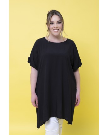 BLUSA RISVOLTO+ BOTTONE