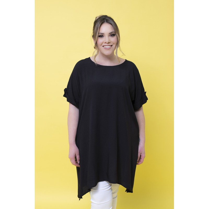 BLUSA RISVOLTO+ BOTTONE