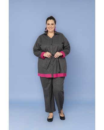 FRANCES FERRI: PANTALONE QUADRETTI
