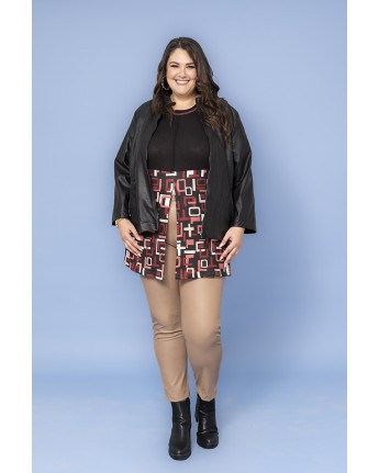 GIACCA ECOPELLE 3 ZIP