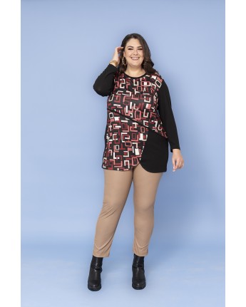 MAGLIA GIRO COLLO FANTASY
