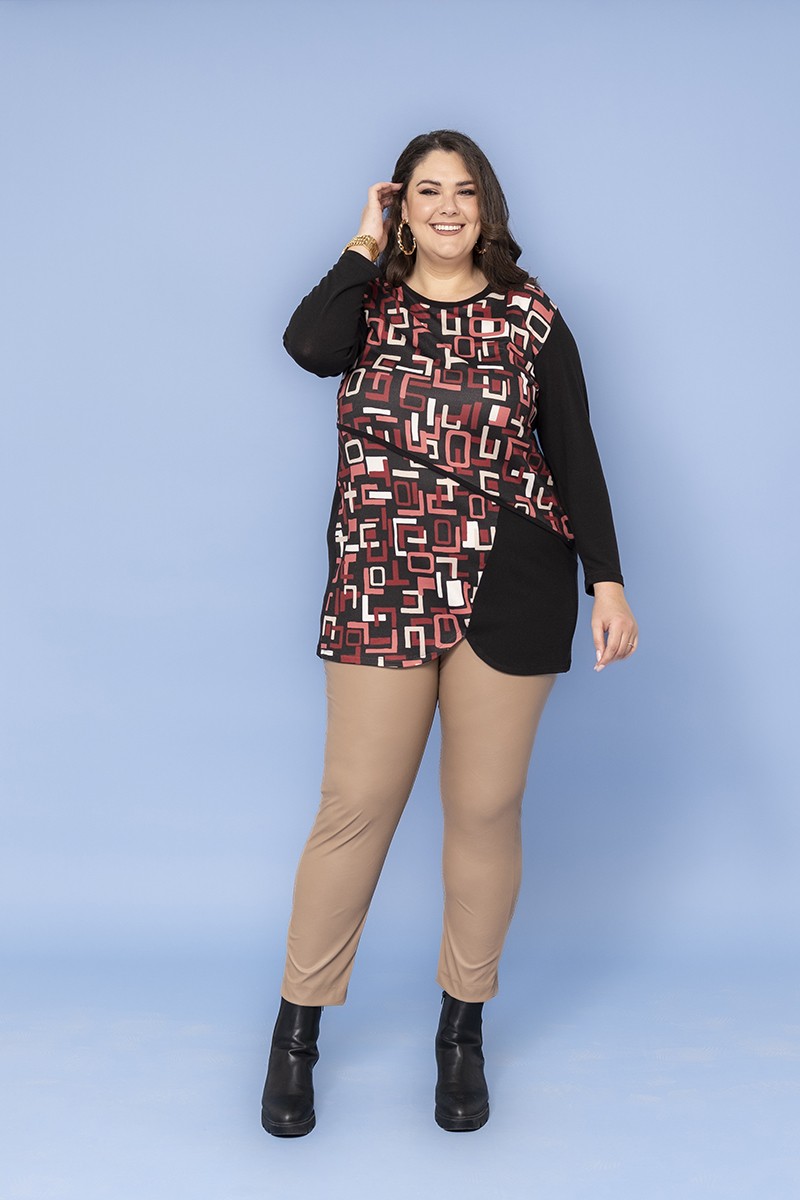 MAGLIA GIRO COLLO FANTASY