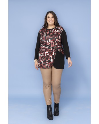 MAGLIA GIRO COLLO FANTASY