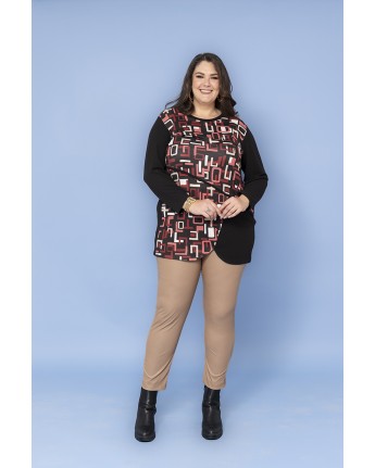 MAGLIA GIRO COLLO FANTASY