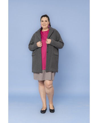 FRANCES FERRI: CAPPOTTINO 7/8 MELANGE