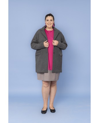 FRANCES FERRI: CAPPOTTINO 7/8 MELANGE