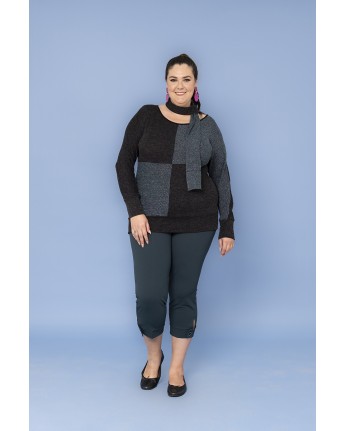 MAGLIA SCIARPETTA