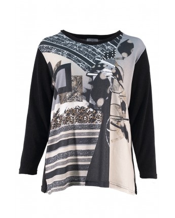MAGLIA SCOLL A V FANTASY