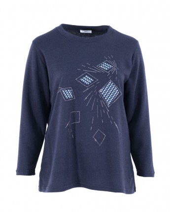 MAGLIA STAMPO ROMBI