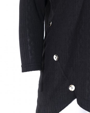 MAGLIA TRECCIA 6 BOTTONI