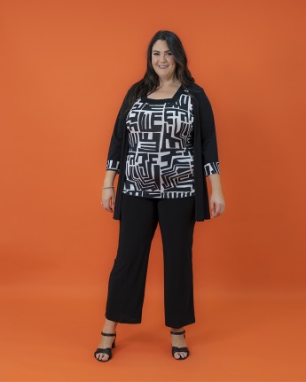 COMPLETO 3 PEZZI DAVANTI FANTASY