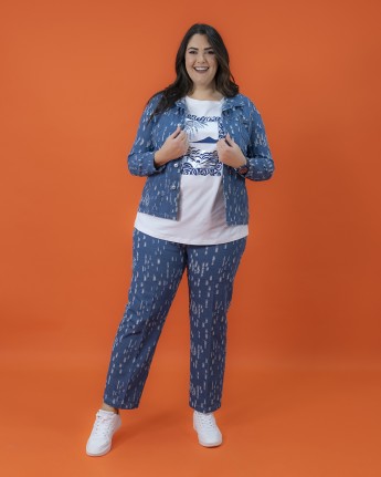 GIUBBINO JEANS STRAPPI