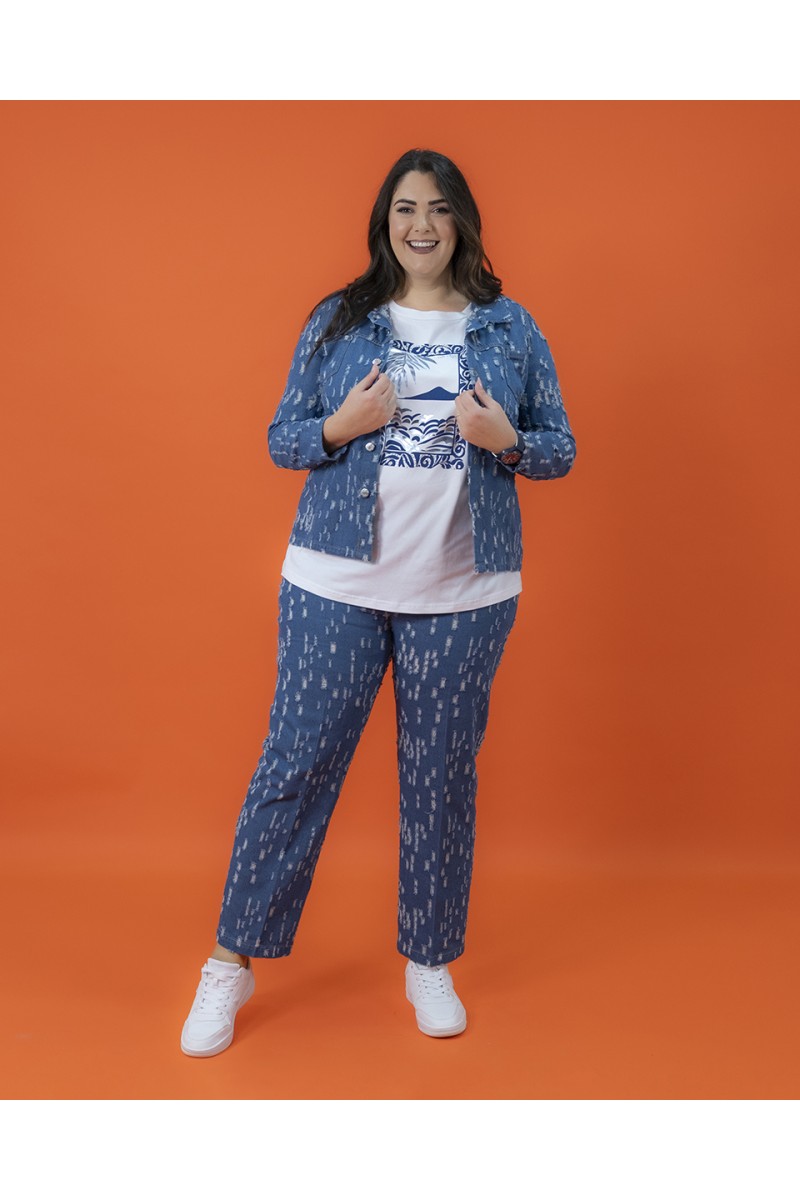 GIUBBINO JEANS STRAPPI