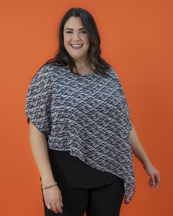 COMPLETO CAFTANO GEORGETTE