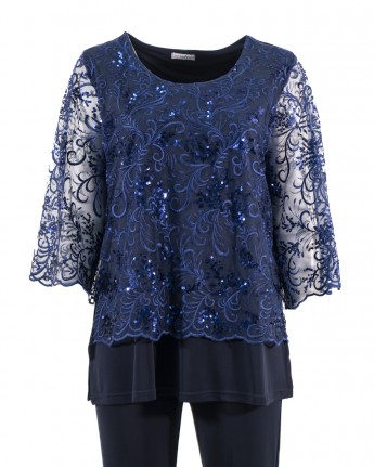 COMPLETO CASACCA PAILLETTES