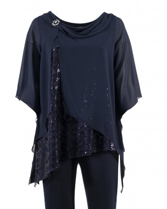 COMPLETO CASACCA PAILLETTES