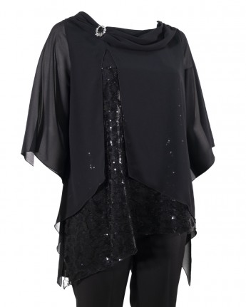 COMPLETO CASACCA PAILLETTES
