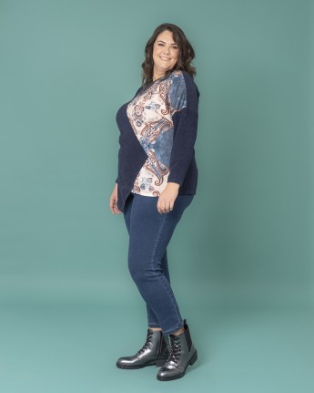 MAGLIA OVER INSERTO FANTASY