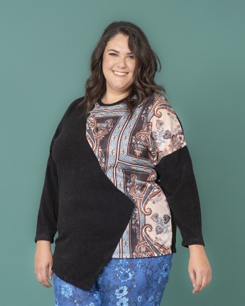 MAGLIA OVER INSERTO FANTASY