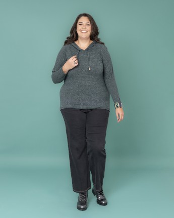 MAGLIA LUREX CAPPUCCIO
