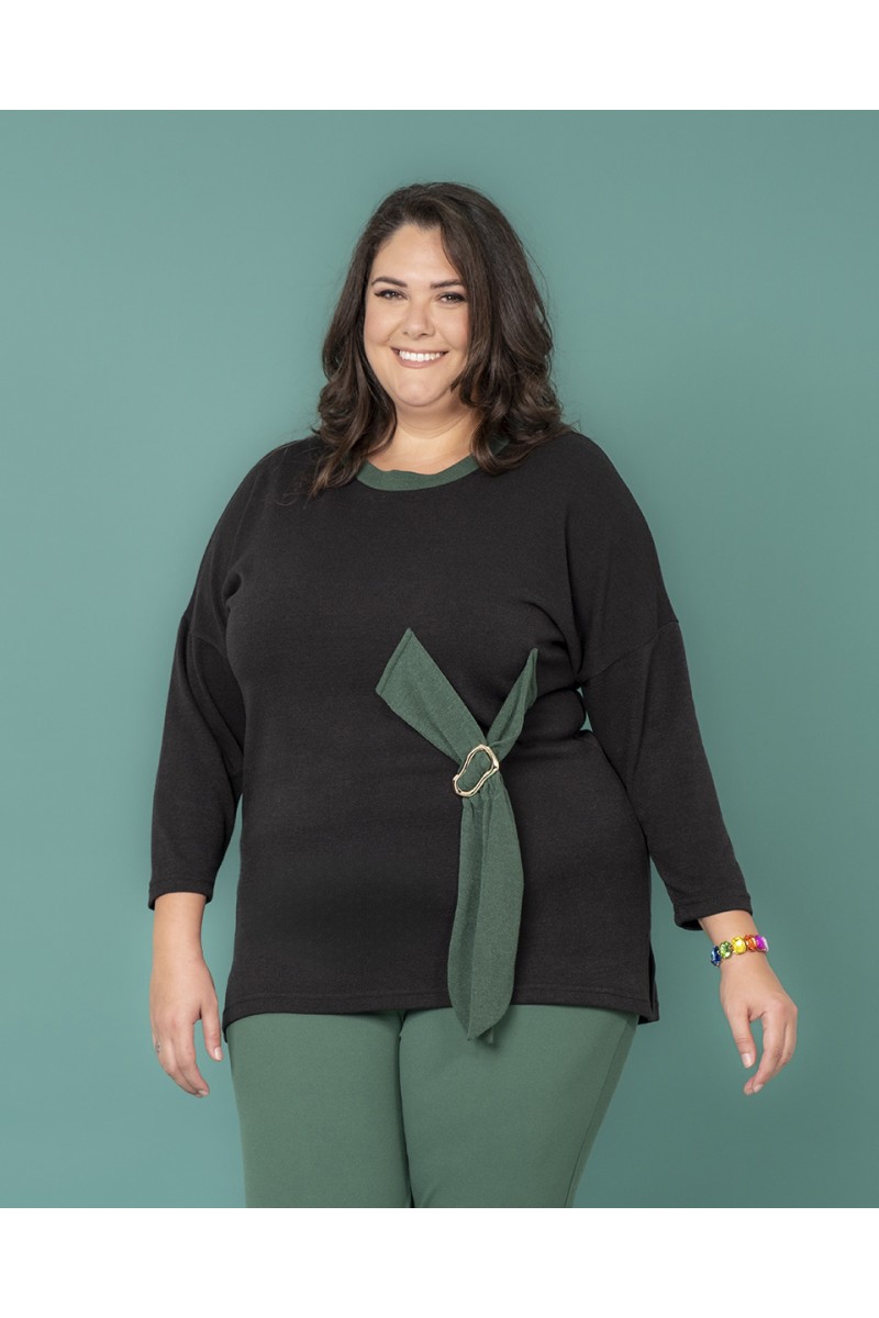 MAGLIA FIBBIA ORO