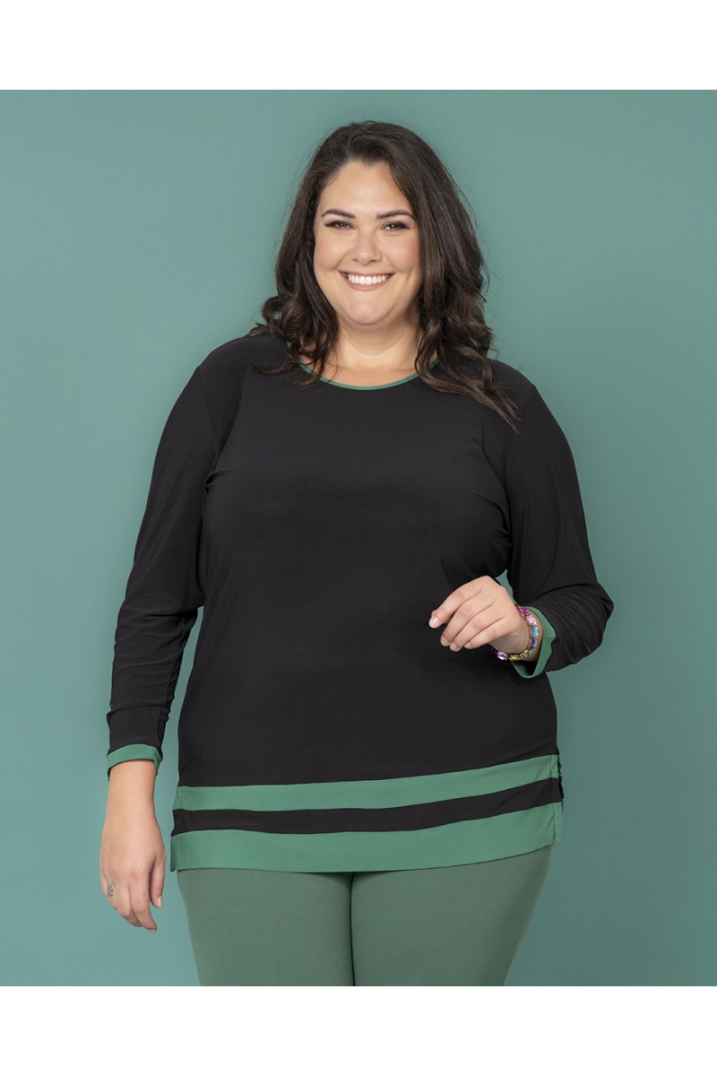 MAGLIA FASCE BICOLORE