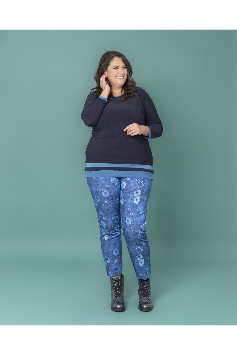 PANTALONE JEANS FLOWER