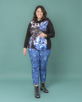 PANTALONE JEANS FLOWER