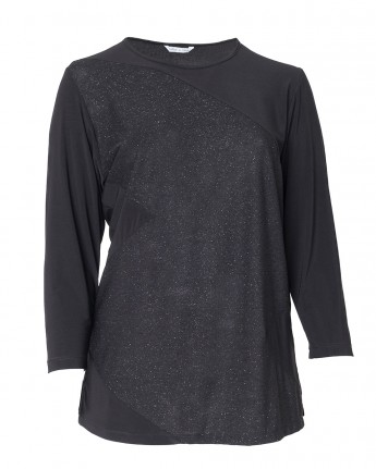 MAGLIA GLITTER ZIG ZAG