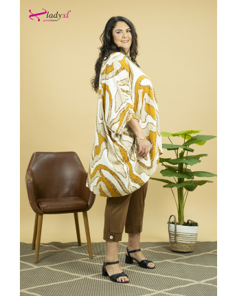 PANTALONE CAPRI BOTTONI