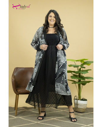 ABITO LUNGO CORPETTO PIZZO