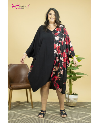 CAFTANO LUNGO FANTASIA ROSE