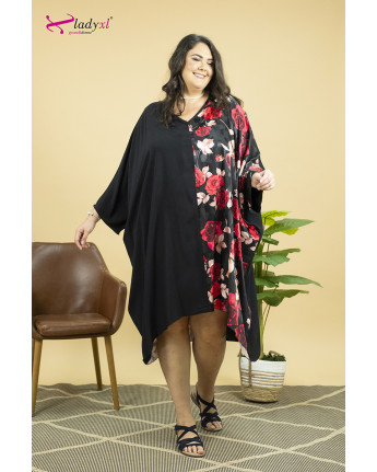 CAFTANO LUNGO FANTASIA ROSE