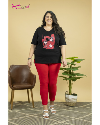 MAGLIA STAMPO 3 FIORI
