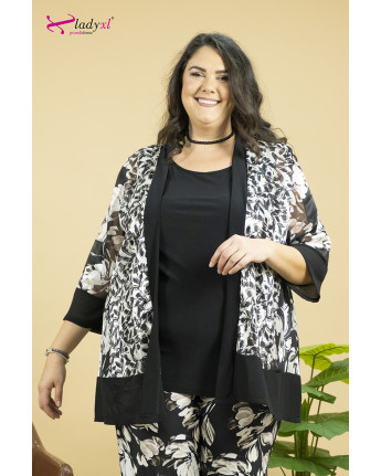 TWIN-SET GEORGETTE FIORI