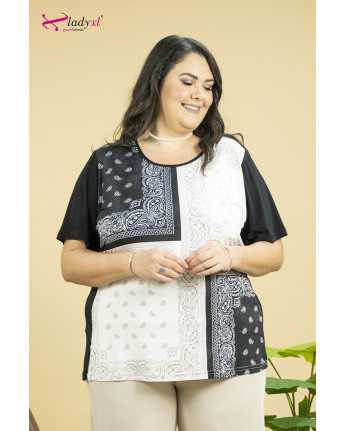 MAGLIA DAVANTI STAMPA E STRASS