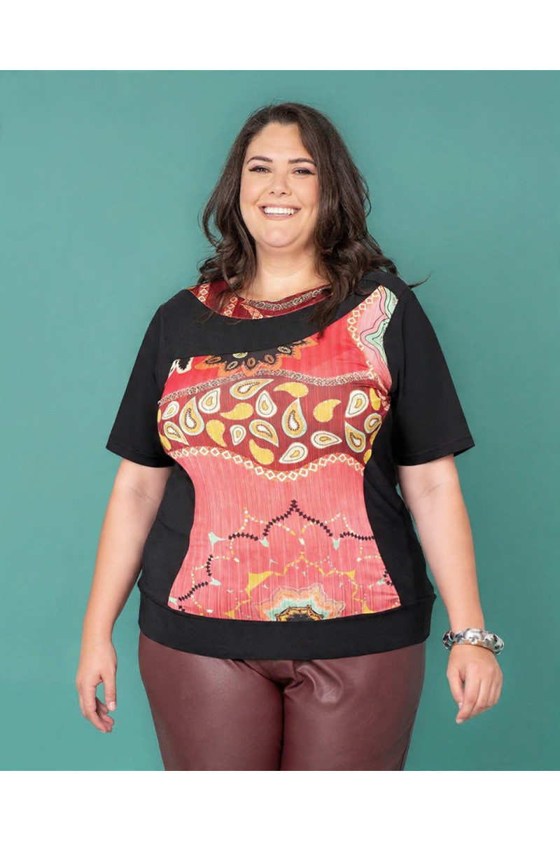 MAGLIA DAVANTI E GIROCOLLO FANTASY
