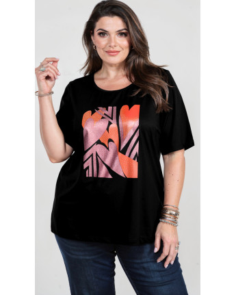 MAGLIA STAMPO CUORI