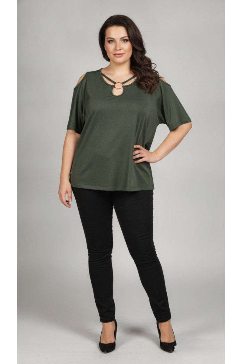 MAGLIA SCOLLATURA ANELLO E ASOLE
