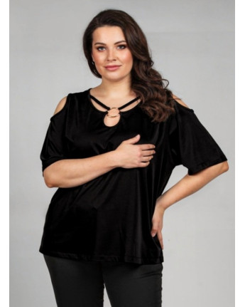 MAGLIA SCOLLATURA ANELLO E ASOLE